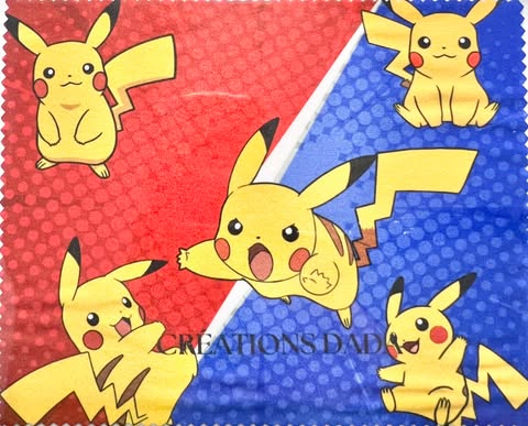 Linge à lunettes/5 Pikachu