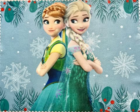 Linge à lunettes/Elsa et Anna