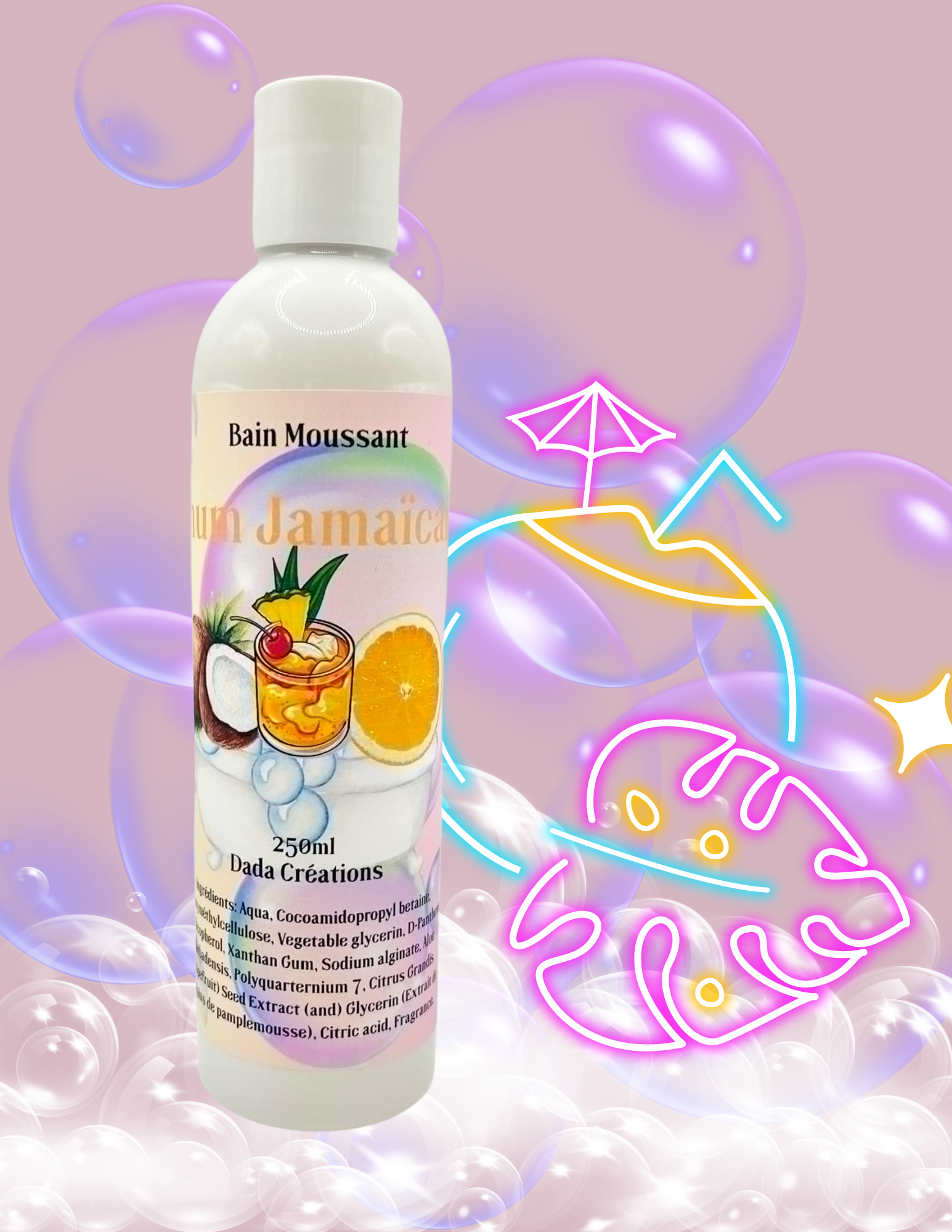 Bain Moussant/Rhum Jamaïcain
